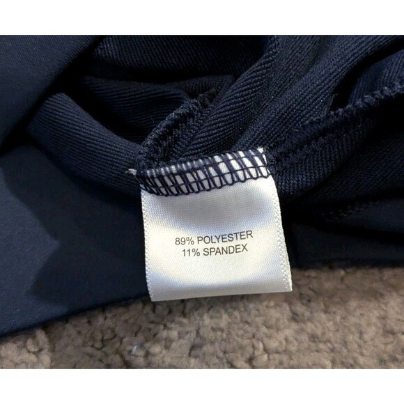 Peter Millar Perth Performance 1/4 Zip Blue Golf Pullover ME0EK40 Men's XL - Picture 5 of 8